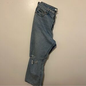 H&M • Rigid Distressed Jeans